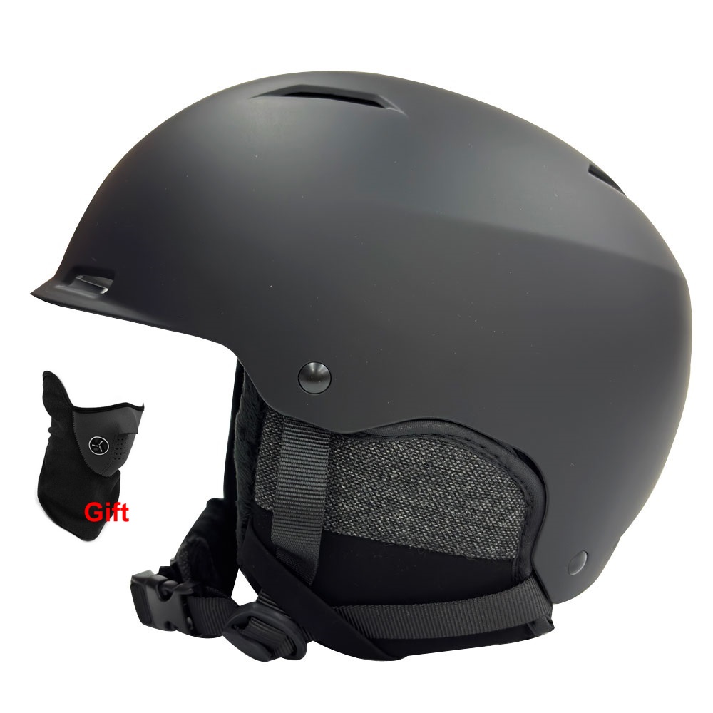 Universal New Ski Helmet Integrally-Molded Breathable Vents Adjustable Head Size For Men Women Safety Snowboarding Helmet