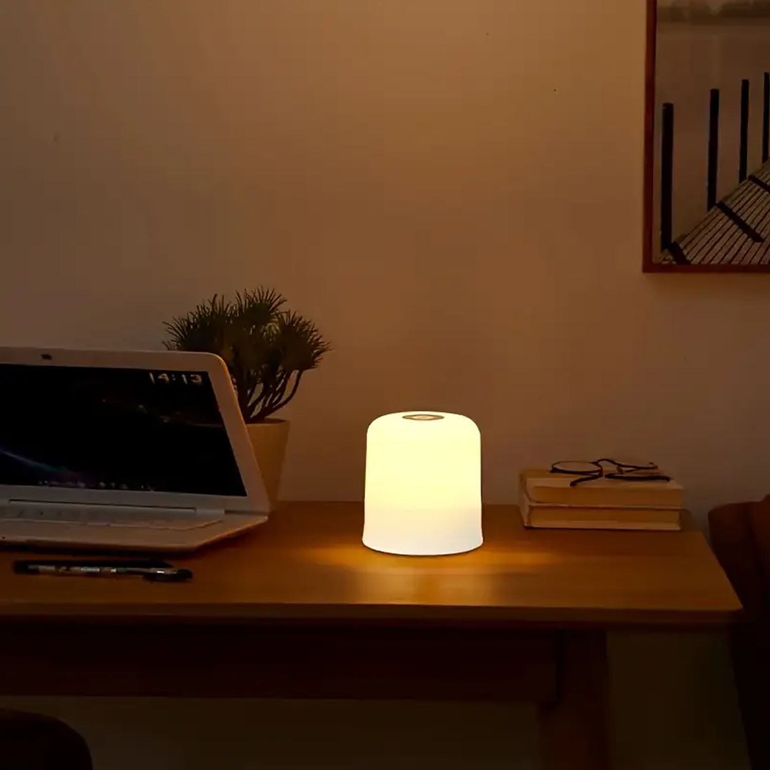 1pc Portable Baby Night Light,3 Colours Egg Light for Nursery,Rechargeable Night Light Small Cordless Table Bedside Lamp