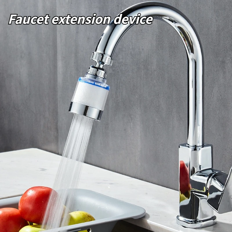 1PC faucet extender tap water purifier Booster faucet water filtration cartridge faucet splash shower head