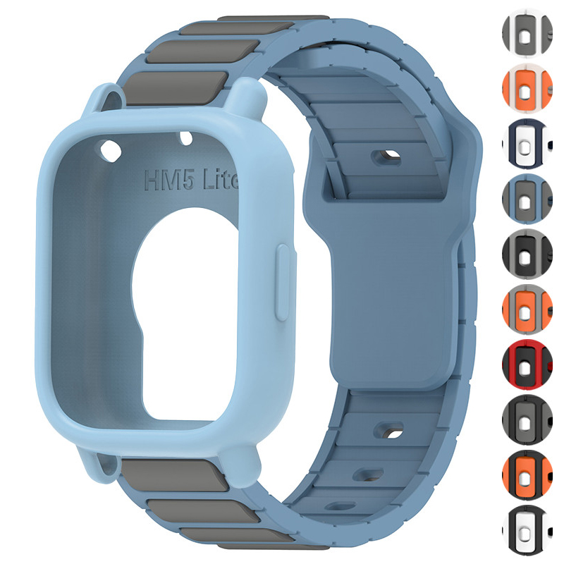 TPU Case Band For Redmi Watch 5 Active Strap Sport Silicone Bracelet For Redmi Watch 5 Lite Watchband Accessories Correa