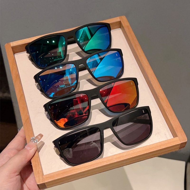 2026 New Classic Square Frame Sunglasses Retro Street Style Shades Unisex Outdoor Sports Driving UV Protection Glasses UV400
