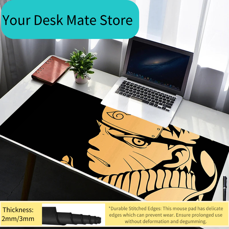 XXL Large Gaming Mouse Pad Desk Mat Cloth Surface Non Slip Base Mousepad for PC Laptop Keyboard Office Setup