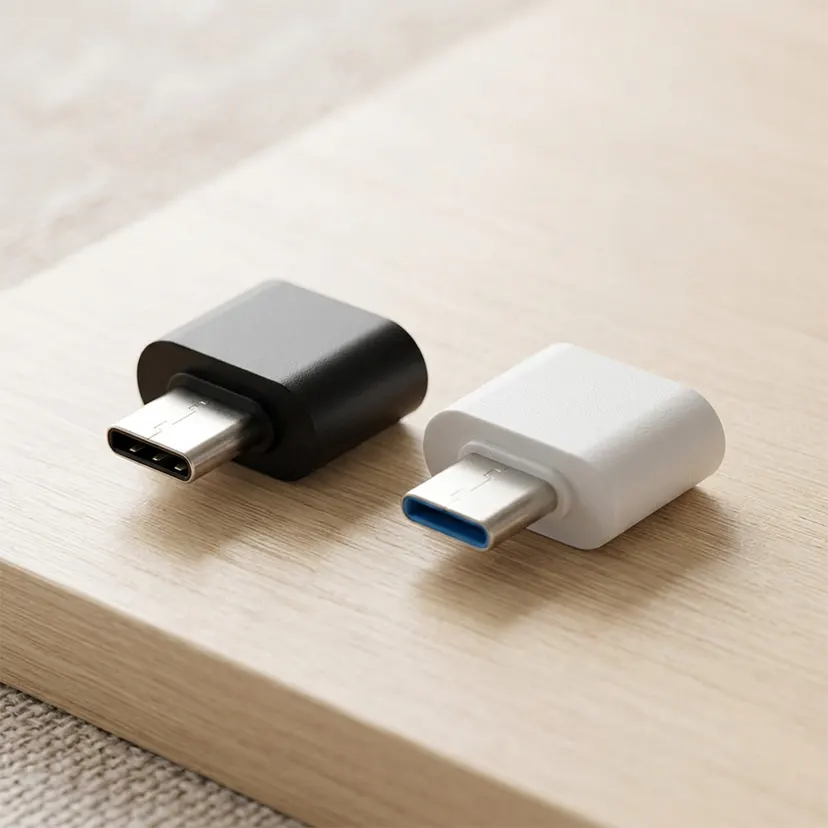 Mini USB Type-C Male to USB 2.0 Female OTG Adapter | High-Speed Data Converter for Smartphones
