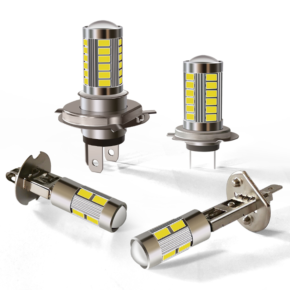H1 H3 H4 H7 LED Headlight Car Fog Light LED Bulbs Motorcycle Driving Running Lamps 12V 6W IP67 High Low Beam Super Bright