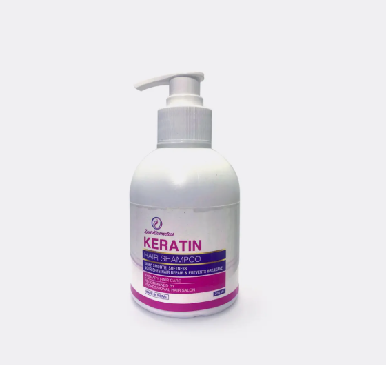 Zuwa Cosmetics Keratin Repair Shampoo - Professional Salon Formula For Smooth Shiny Healthy Hair 200ml