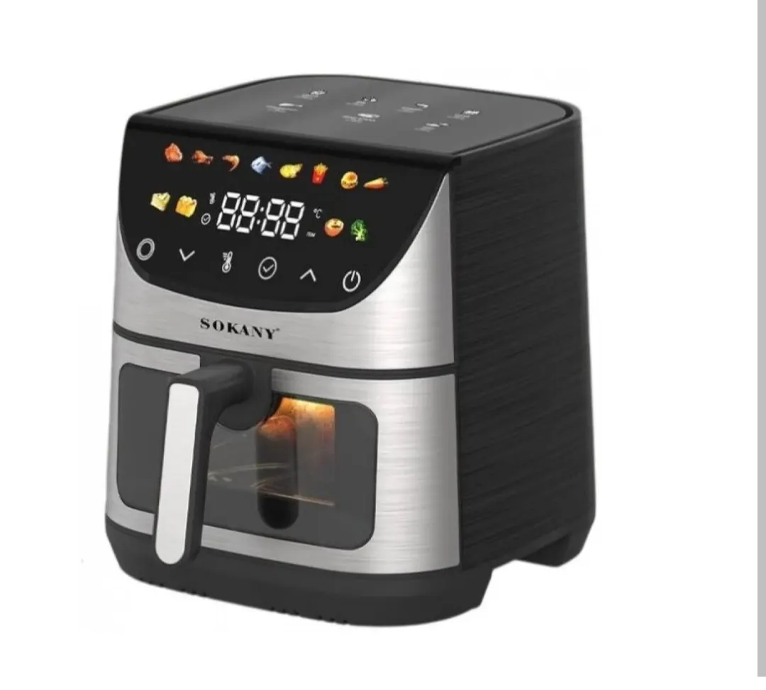 Sokany Healthy Air Fryer 9.5 Ltr With Glass Window Bucket - image 1