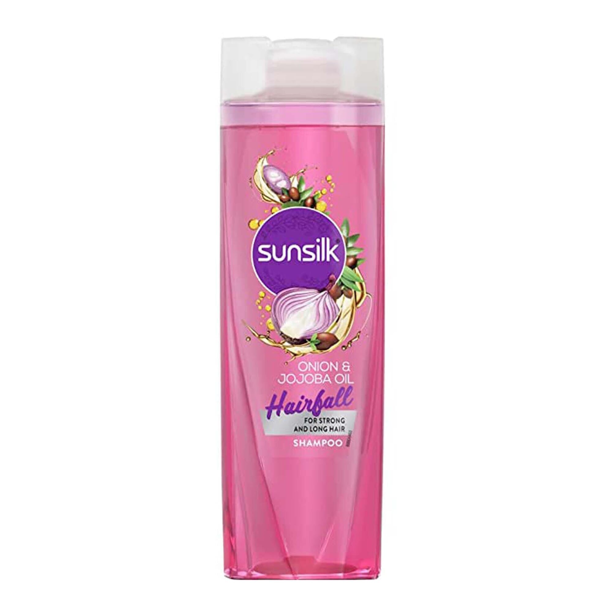 Sunsilk Hairfall Shampoo With Onion & Jojoba Oil, That Works Best To Nourish Your Long Hair, And Makes It Grow Stronger From The First Wash, 190 ml - image 1