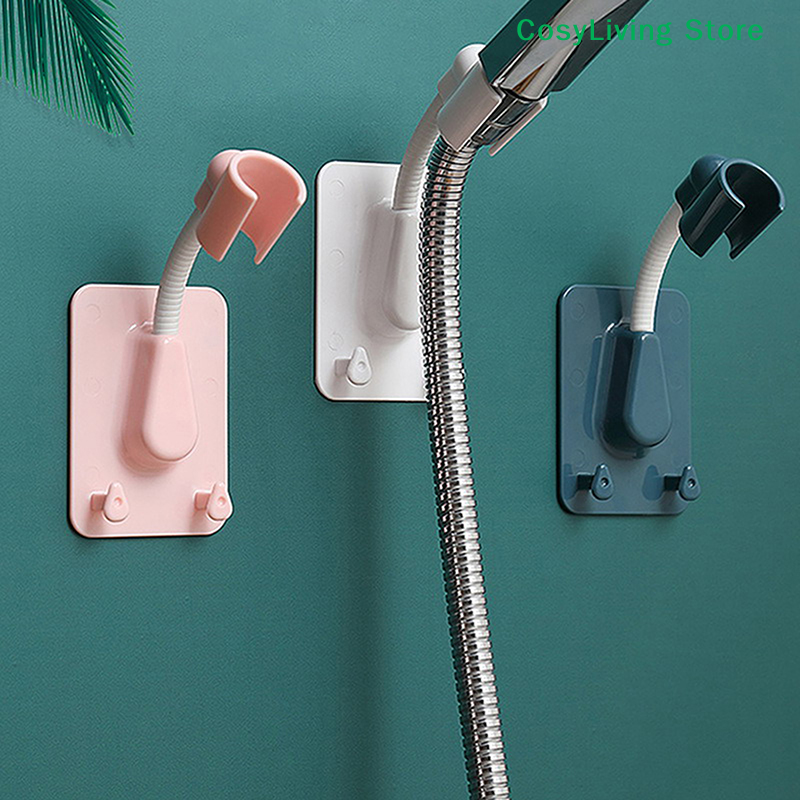 1Pc Adjustable Head Hanging Seat Shower Bracket Without Punching Children's Rain Lotus Canopy Fixed Wall Portable Household