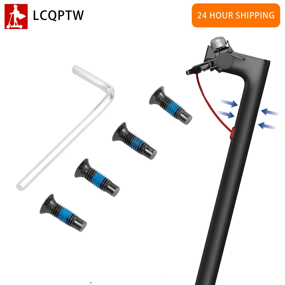 4/6/10pc Screw for Ninebot P100S P65 MAX G2 G65 G30 G30D F40 F30 F20 E-Scooter Front Fork Tube Pole Dahsboard Base