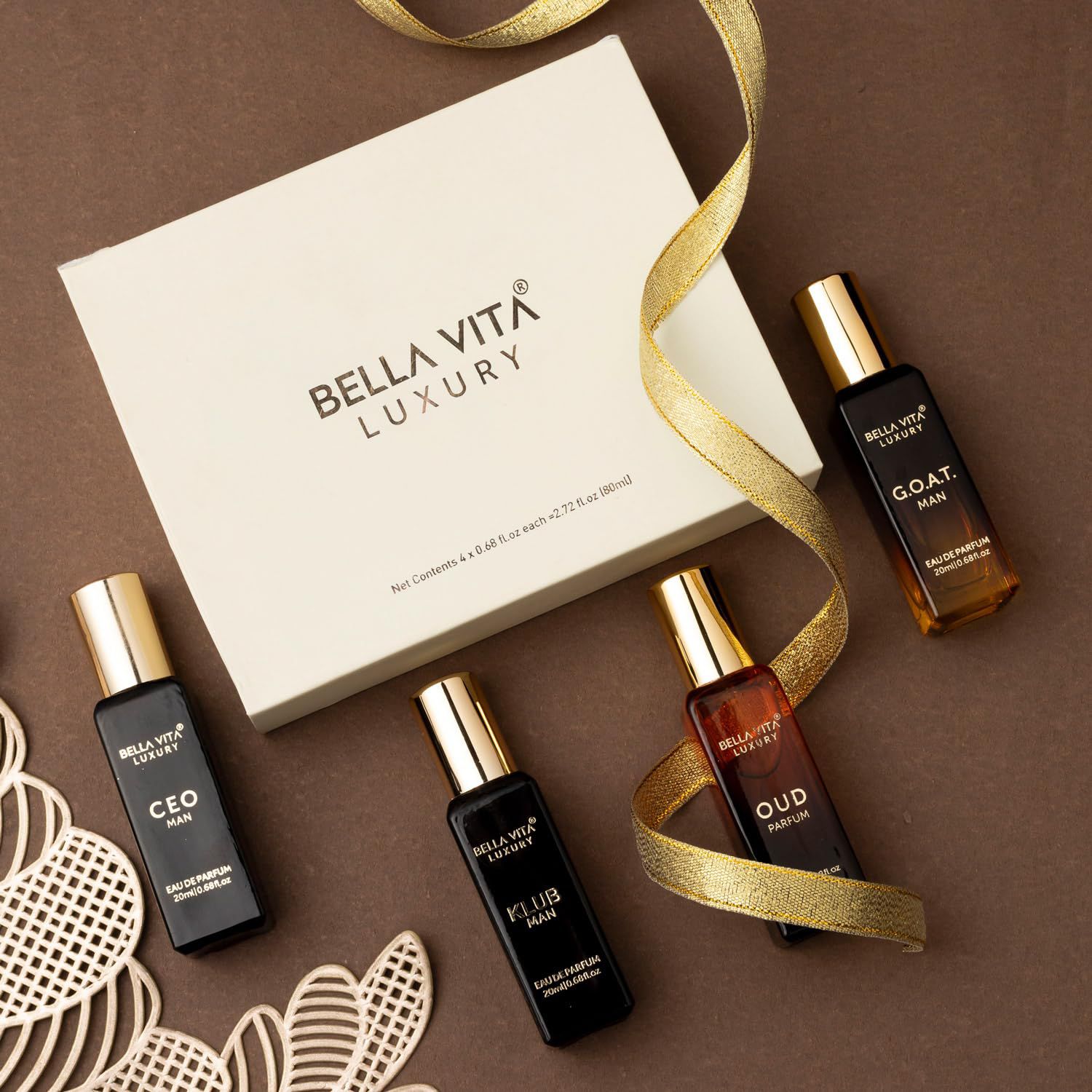 Bella Vita Organic Eau De Parfum man 4*20ml
