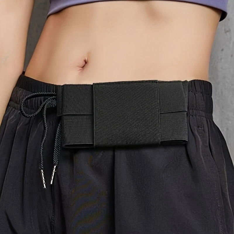 Sports Invisible Mobile Phone Waist Bag Men's Portable Waist Bag Women's Outdoor Work Elastic Mobile Phone Bag