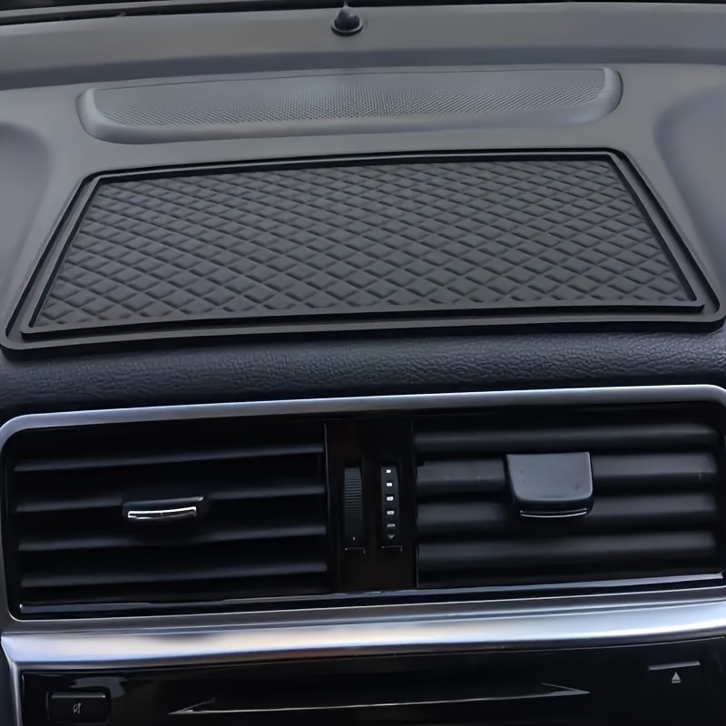 1PC Car ornament anti slip pad with adhesive wool, car center console mesh pad