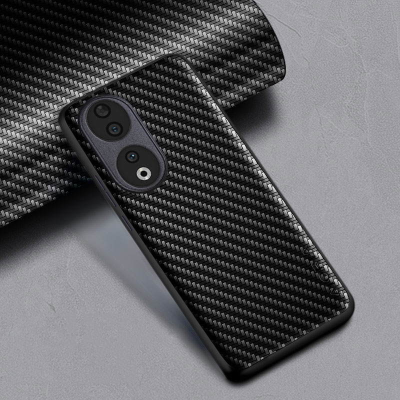 Carbon Fibre Shockproof Slim Case for 11 Pro Plus 11X Non-Slip Full Body Protective Phone Cover