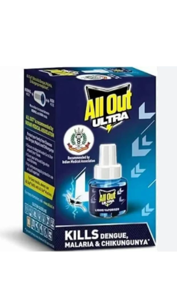 All Out Ultra Power Mosquito Repellant Refill (45 ml) | Kills Dengue & Malaria mosquitoes | Covers Entire Room - image 1