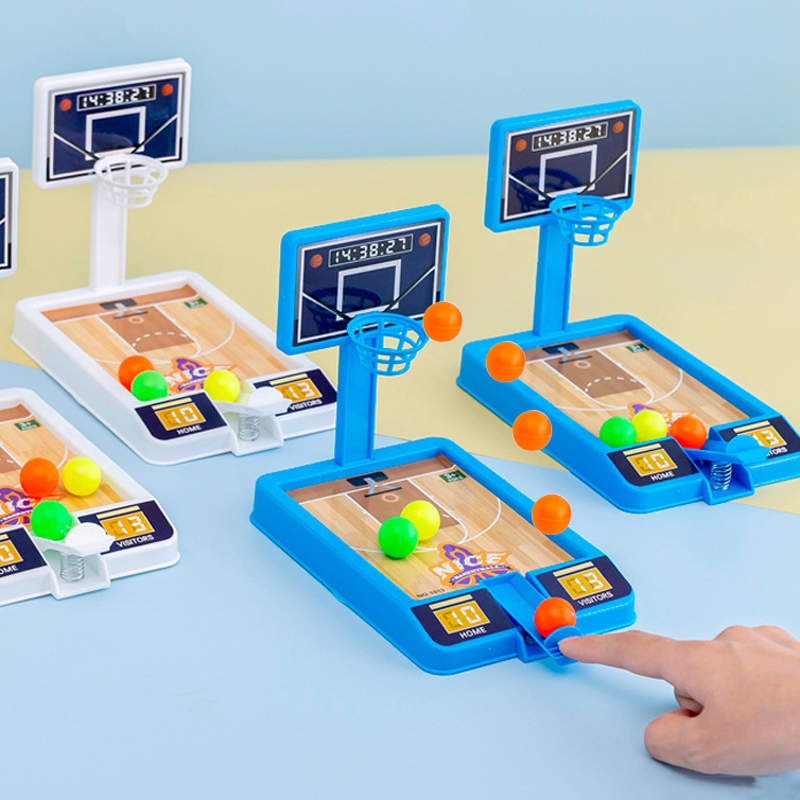 Fun Shooting Game Machine Mini Basketball Rack Shooting Machine Parent-child Interaction Children Indoor Leisure Educational Toy