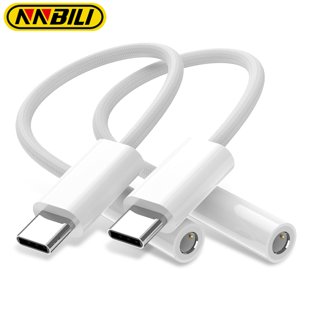 NNBILI USB Type C to 3.5mm Female Headphone Jack Adapter USB C to Aux Audio Cable Cord for iPhone 15series iPad Pro MacBook POCO