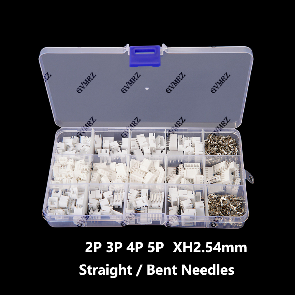 XH2.54mm JST 2P 3P 4P 5P Straight / Bent Needles Terminals Connectors Inserts Wiring Reeds Plugs 2PIN 3PIN 4PIN 5PIN 6PIN