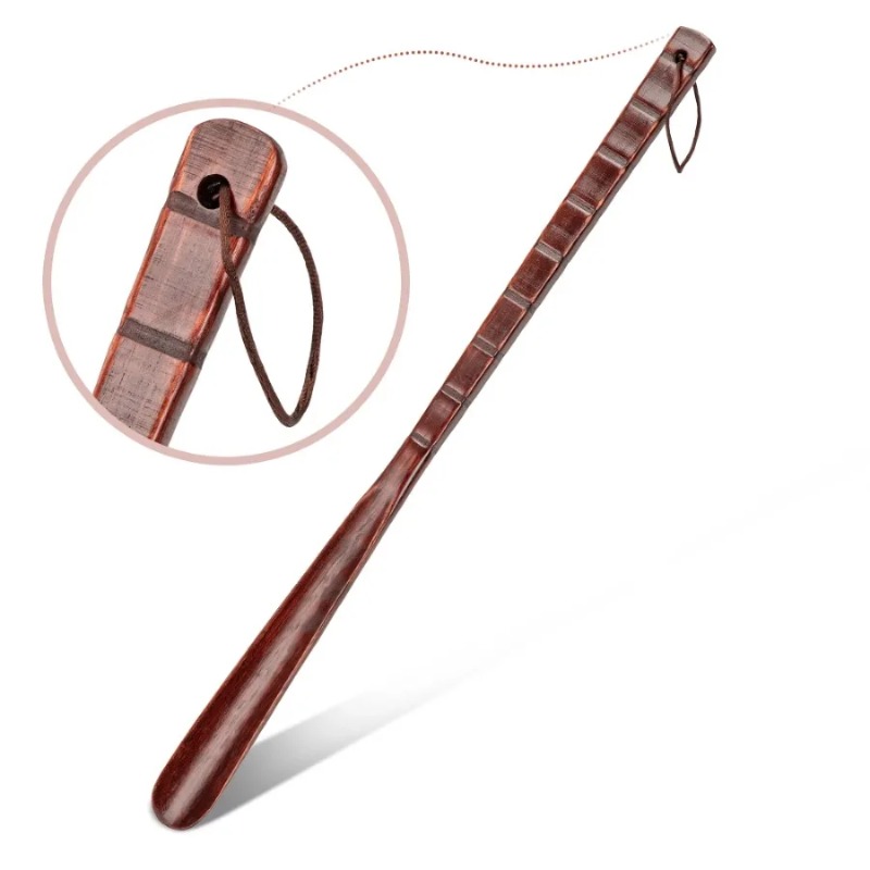 Durable Professional Wooden Shoe Horn Flexible Long Handle Shoehorn Useful Shoe Lifter Professional Shoe Spoon Home Tools