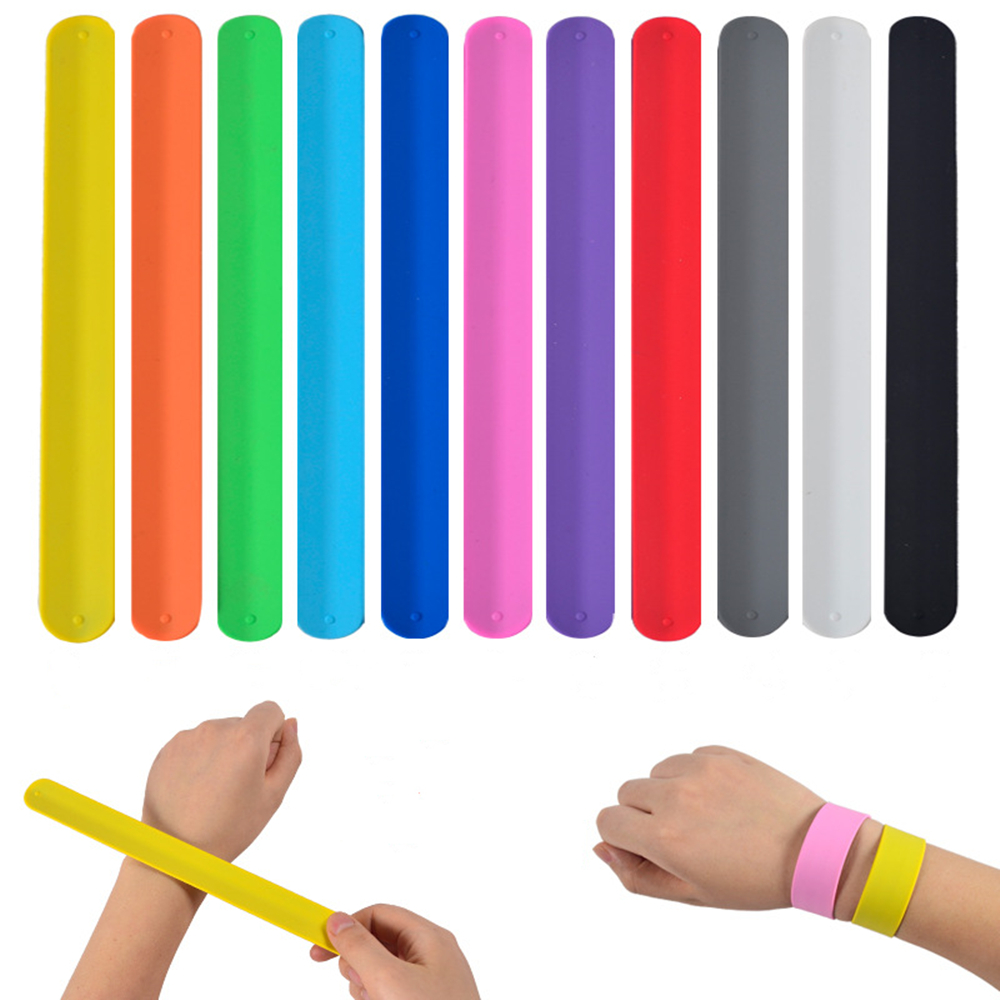 5/10 Pcs 21.5cm Cute Slap Wristbands for Kids Birthday Wedding Party Guest s Carnival Party s Classroom Prizes