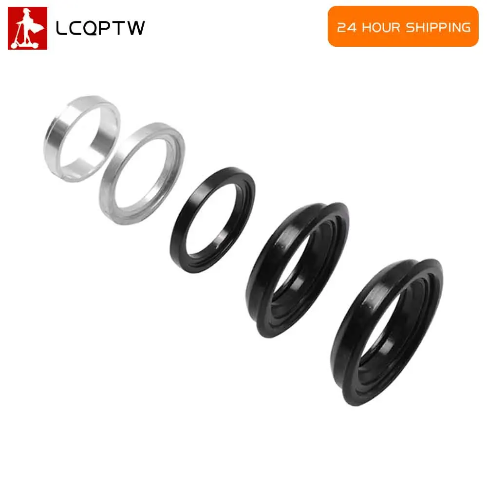 5PCS Steering Bearing headset Set Aluminum Bearings Ring Manganese Steel part New for Ninebot MAX G30 G30D Electric scooter Bowl