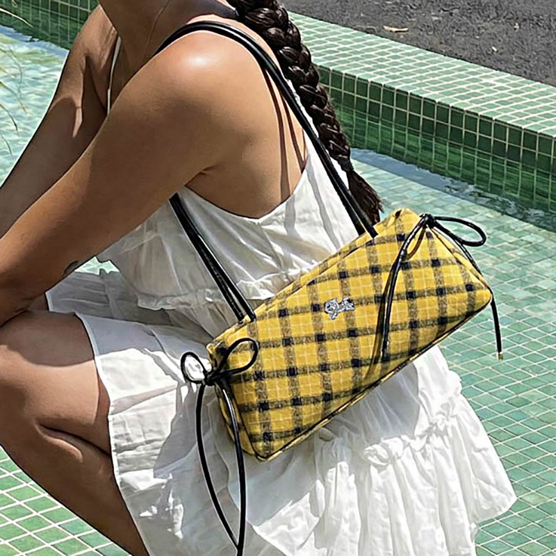 Retro American Style Crossbody Bag Women's Handbag Fashionable Handheld Bag Casual Single Shoulder Bag Simple Style Handbag