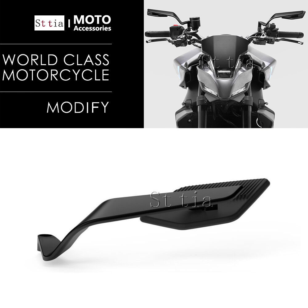 For Yamaha MT-03 MT-07 MT-09 MT-10 2013-2024 2025 New Motorbike CNC Aluminum End Side Rearview Adjustable Rear View Mirrors