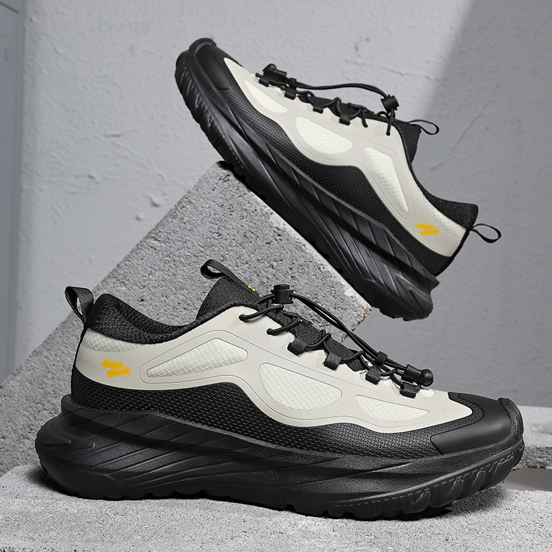 Men Hiking Shoes Waterproof Casual Walking Hiking Boots Outdoor Camping Trekking Non-Slip Women Mountain Walking Sneakers