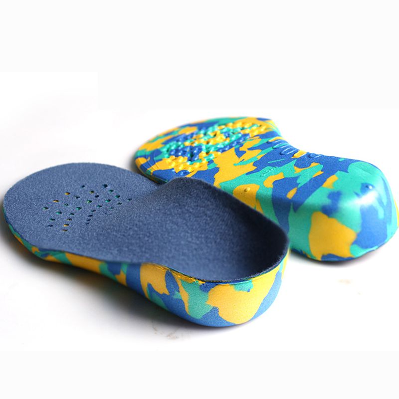 1 Pair Soft 4D Massage Arch Support Insoles Latex Sports Pads For Running Basket Shoes Sole Orthopedic Inserts Unisex