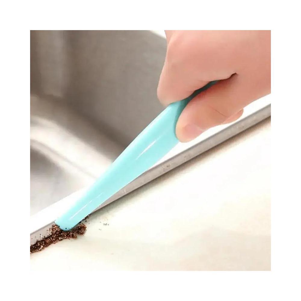 New Set Of 1 Stove Cleaning Scraper Stain Remover Squeegee Surface Bottle Opener Size 17.8 X2.7 Cm Kitchen Supplies Random Color
