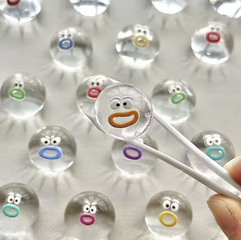 Cute Fidget Mini Silicone Pinch Music Fidget Poppers Sensory Toys Soft and Fun Playball for Children's Office Desk Accessories