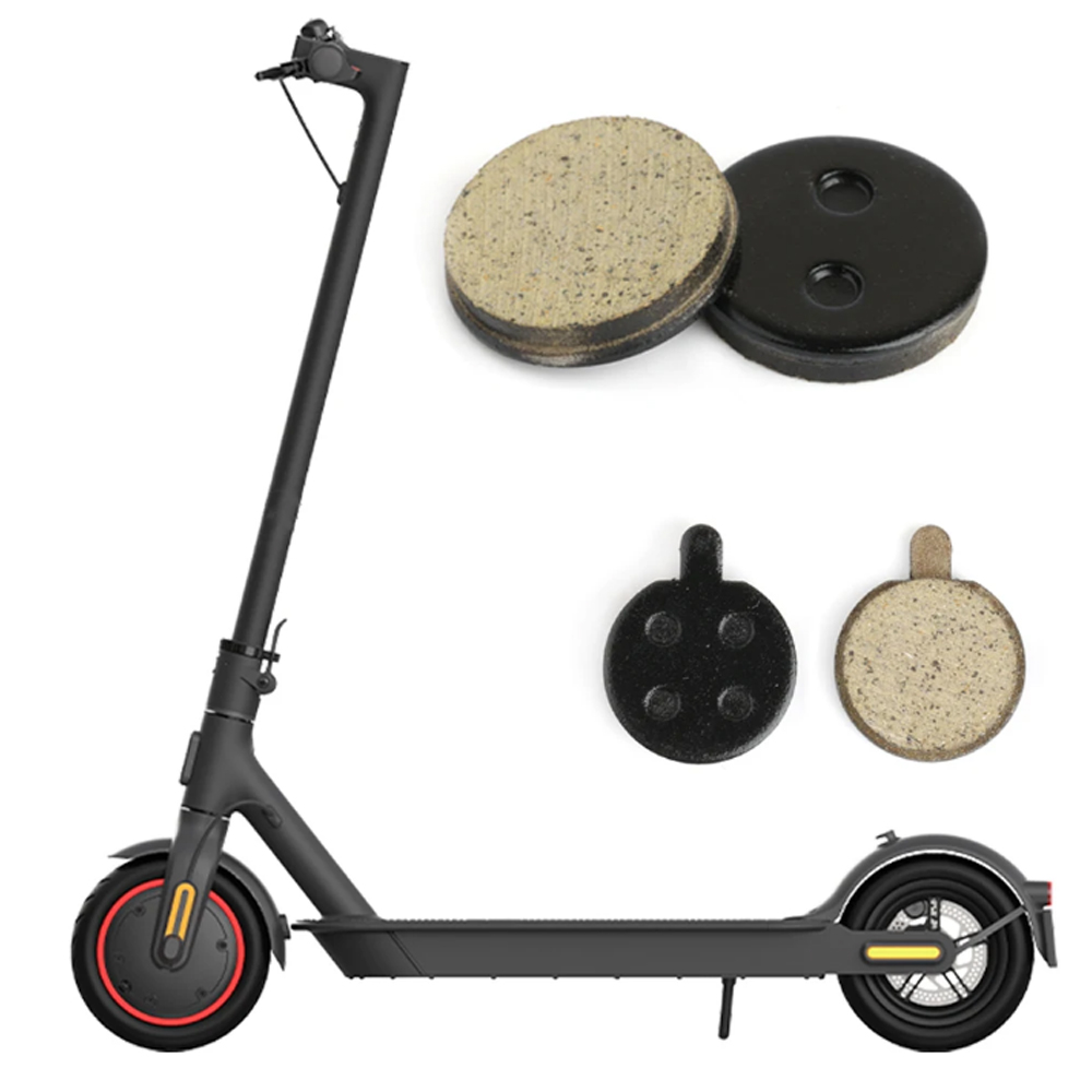 Brake Pads Kit for Pro 2 / Mi Electric Scooter Semi-Metallic Pad 2 Pcs Replacement Parts