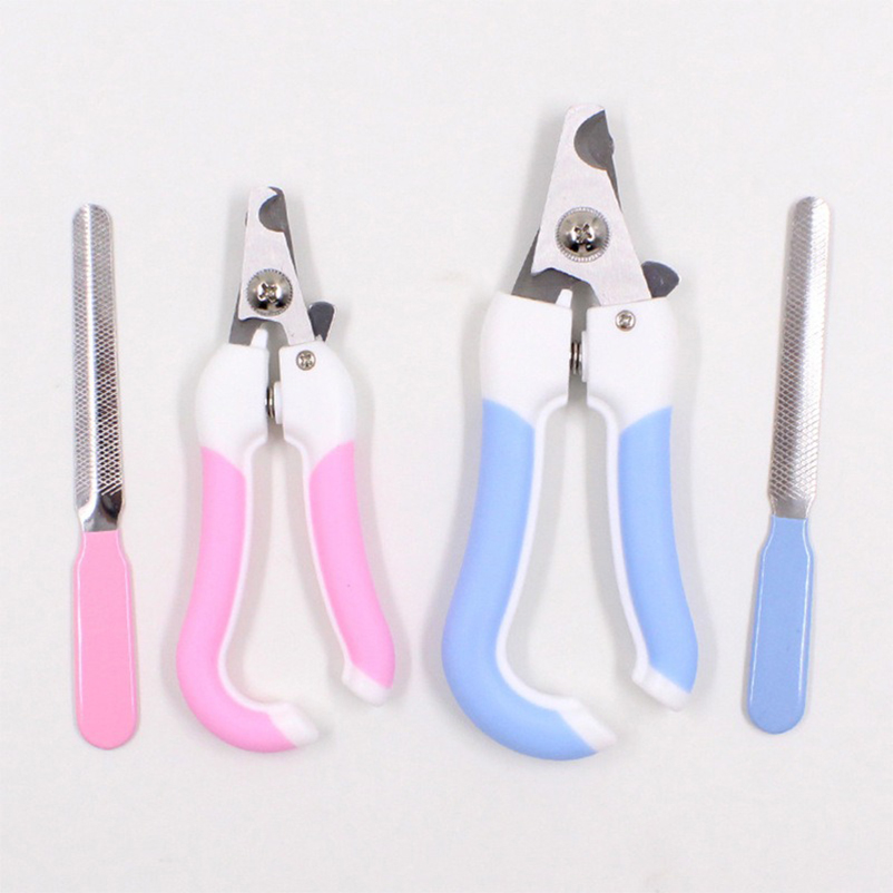 Professional Pet Nail Clipper Stainless Steel Dog Cat Nail Trimmer Labor-Saving Nail Clipper Convenient Cat Grooming Supplies