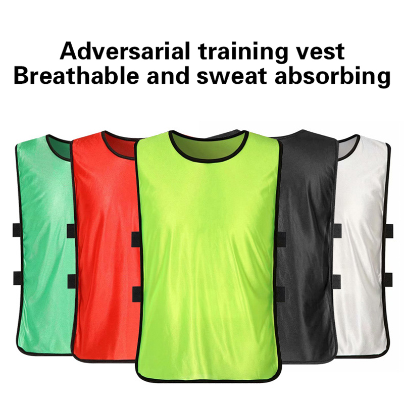 /Kid Team Sports Football Vest Training Soccer Basketball Game Tournament Competition Group Shirt Jersey