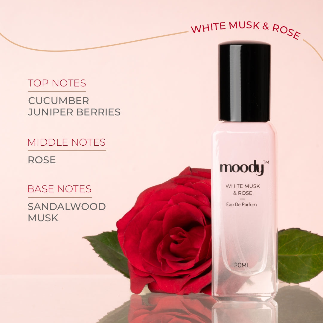 White Musk & Rose Eau De Perfume for Women

Long-lasting | For Every Mood