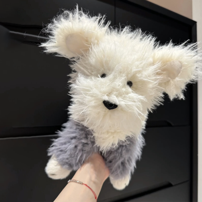 20cm Stuffed Animal Dog Plush Toy Lovely Sheepdog Plush Exquisite Cute Decorative Item for Kids Boys Girls Collection
