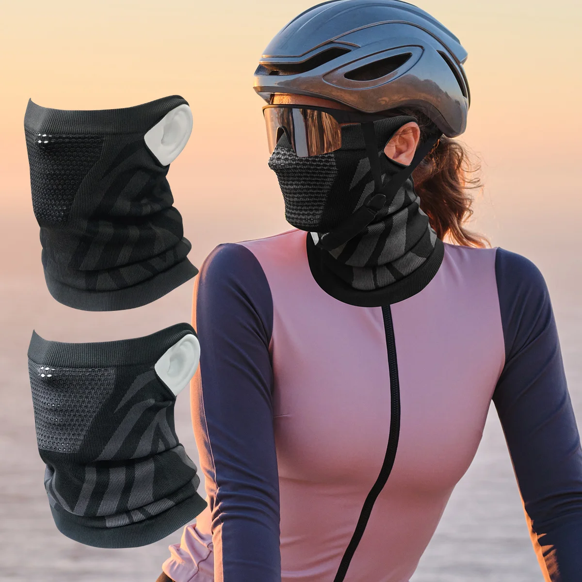 Breathable Face Mask Scarf,Spring Summer Neck Gaiter,Lightweight Windproof,For Cycling,Biking,Mountaining,Outdoor Sports