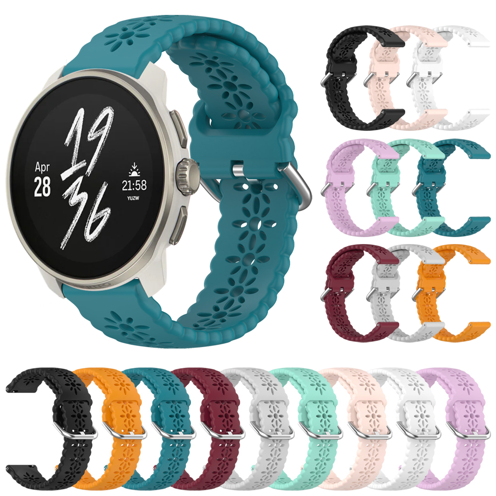 Breathable Strap For Suunto RACE S/RACE/5 Peak/9 Peak Pro 22mm 20mm Silicone Watchband For Suunto 3/Vertical/Ocean Wrist Bracele