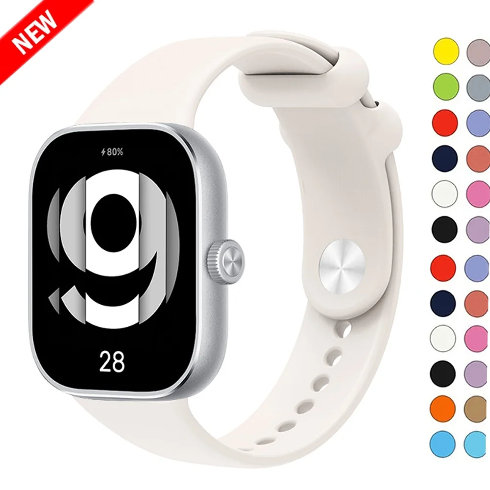 Soft Silicone Strap for Watch Fit 4/4 Pro/3 Original Official Replaceable Wristband Correa for Watch Fit 4/3 Band