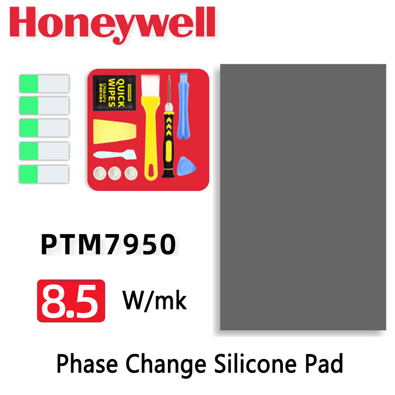 Thermal Grizzly PhaseSheet PTM CPU Thermal Pad Phase Change Silicone Grease Sheet 50x40mm