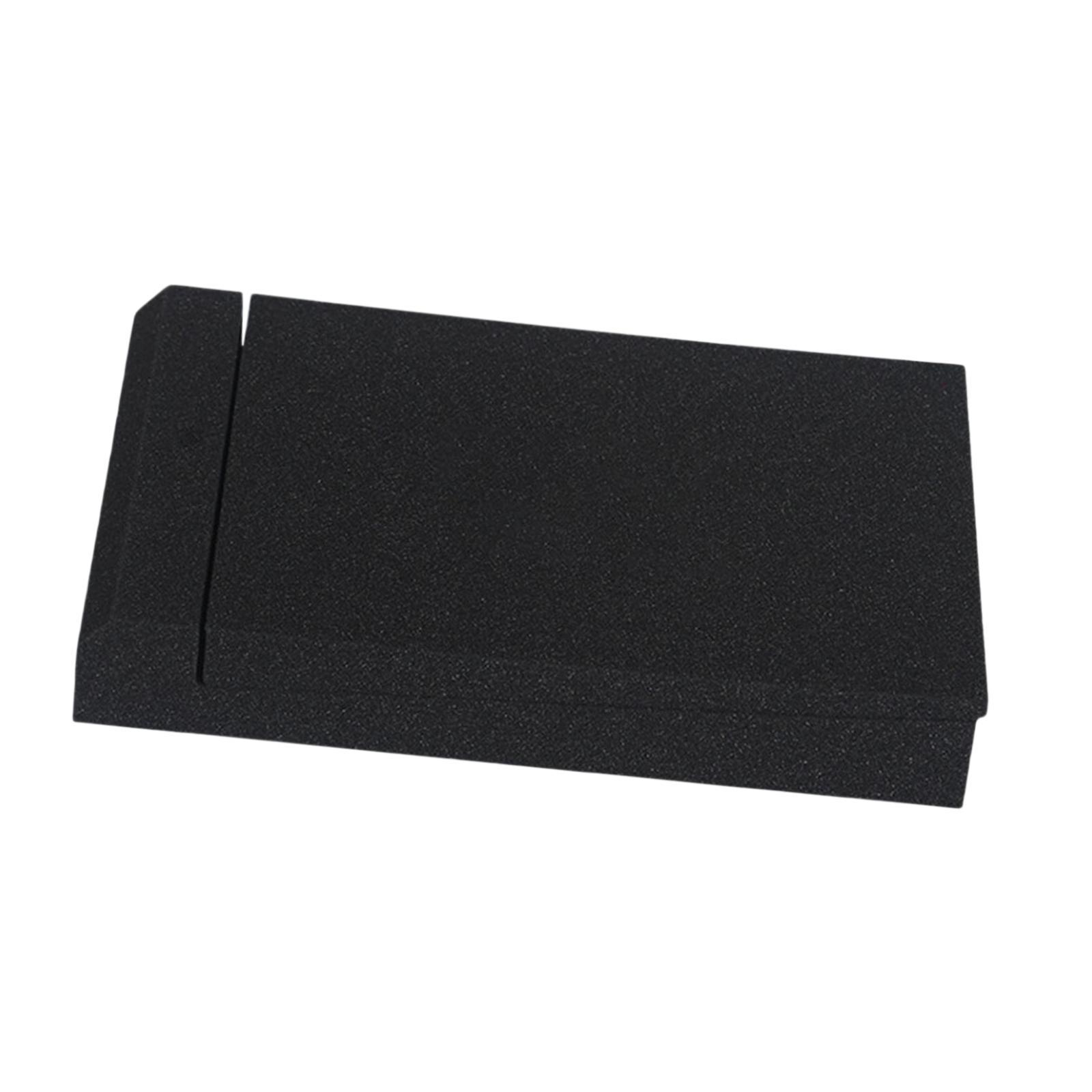 Speaker Isolation Pads High Density Foam Adjustable Angle Acoustic Stands for Studio Monitors Desktop Soundproof Booth