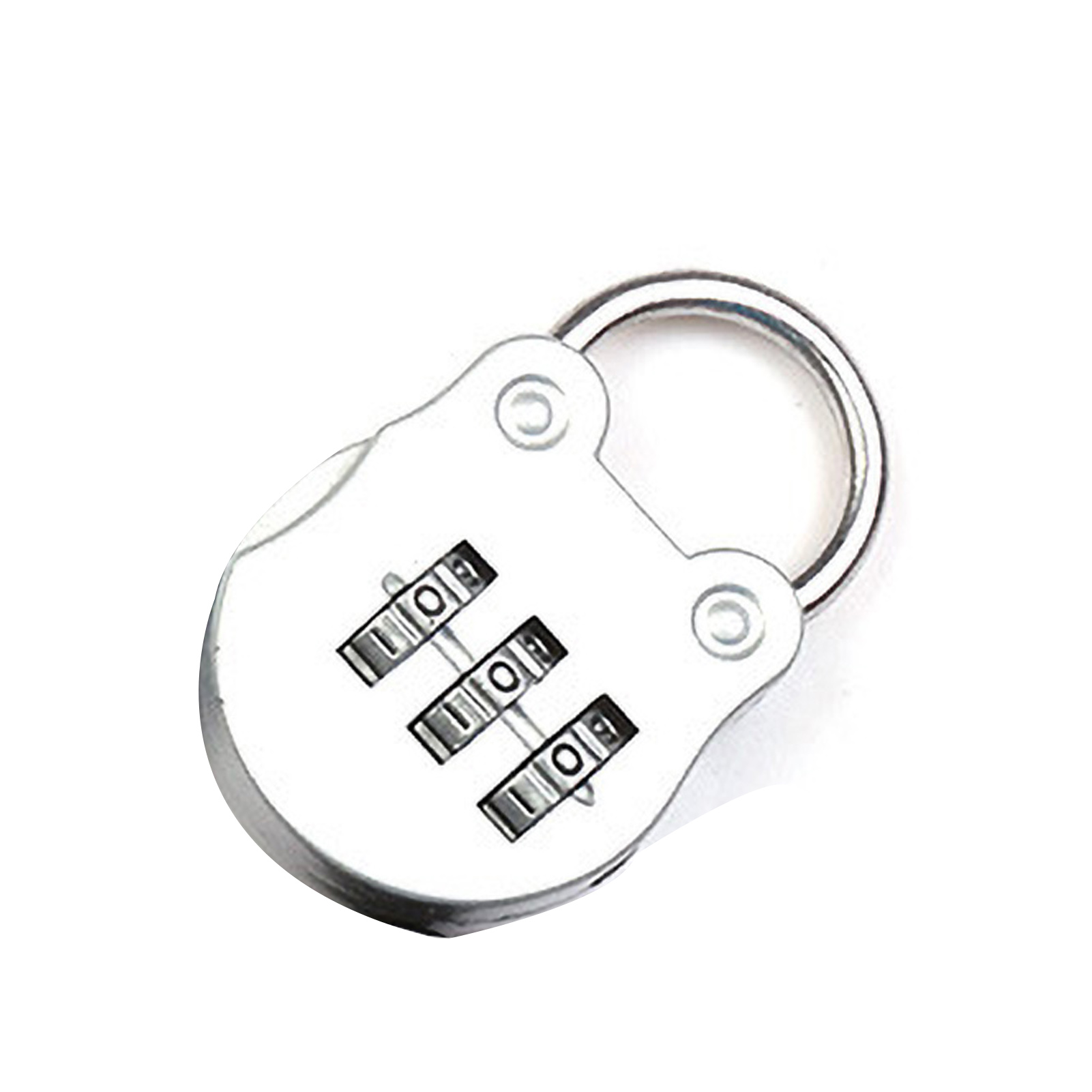 Digit Combination Disc Padlock Cartoon Mini Outdoor Resettable Padlock for Gym Locker Luggage Digital Combination Padlock