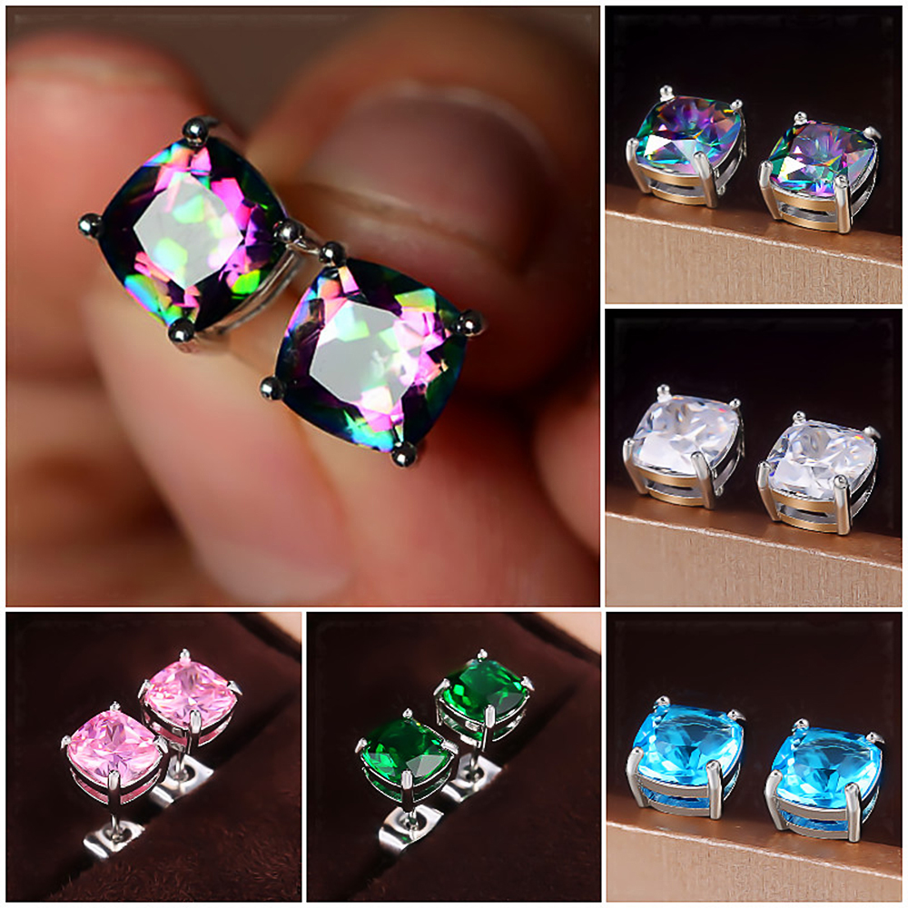 Huitan Exquisite V Design Women's Ring with Shiny CZ Simple Stylish Daily Wear Accessories 3 Metal Colors Fashion Jewelry