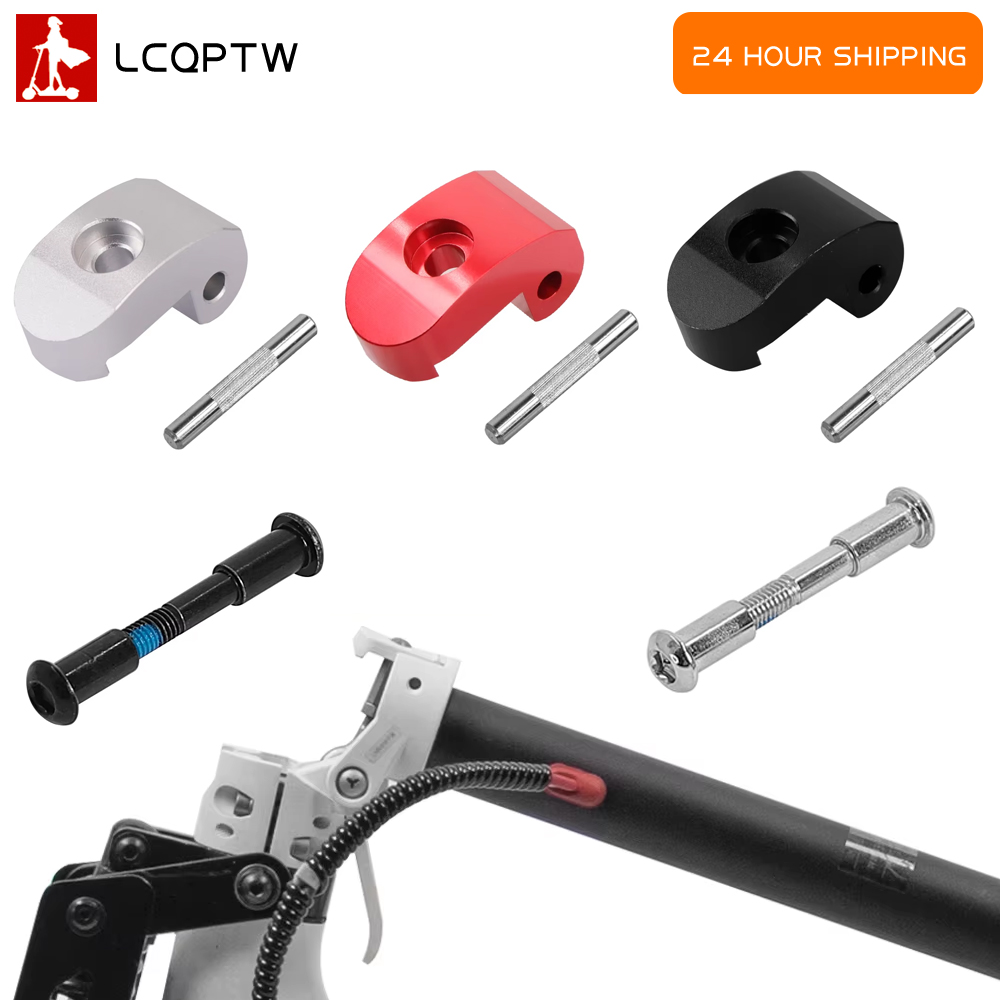 Reinforced Aluminium Alloy Folding Hook for Xiaomi M365 1S Pro E-Scooter Lock Hinge Folding Lock Buckle Hook Pin Screws