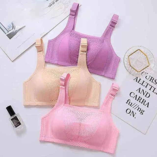 Tube Top Plus Size Anti-glare Bra Gather Anti-sagging For Women