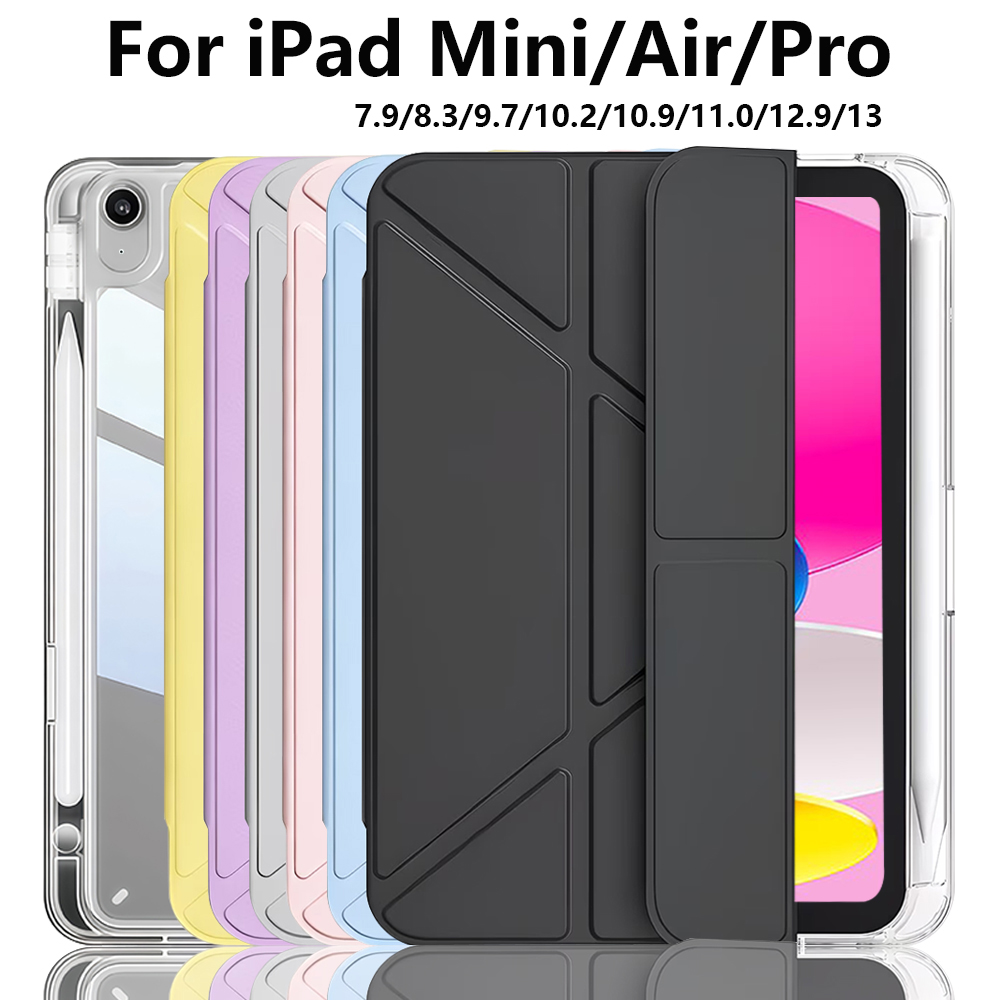 For ipad a16 case 11th 10th Gen 10.2 7 8 9th Cover Pro Air 13 11 M3 M2 M4 M5 Pro 12.9 in Mini 7 6 Funda Shockproof Cover