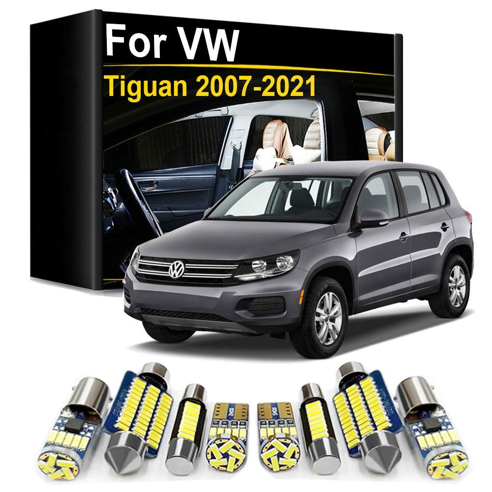 Interior LED Light Kit Canbus For VW Tiguan 2 1 MK2 MK1 2008 2010 2011 2012 2013 2014 2015 2016 2017 2018 2019 2020 Accessories