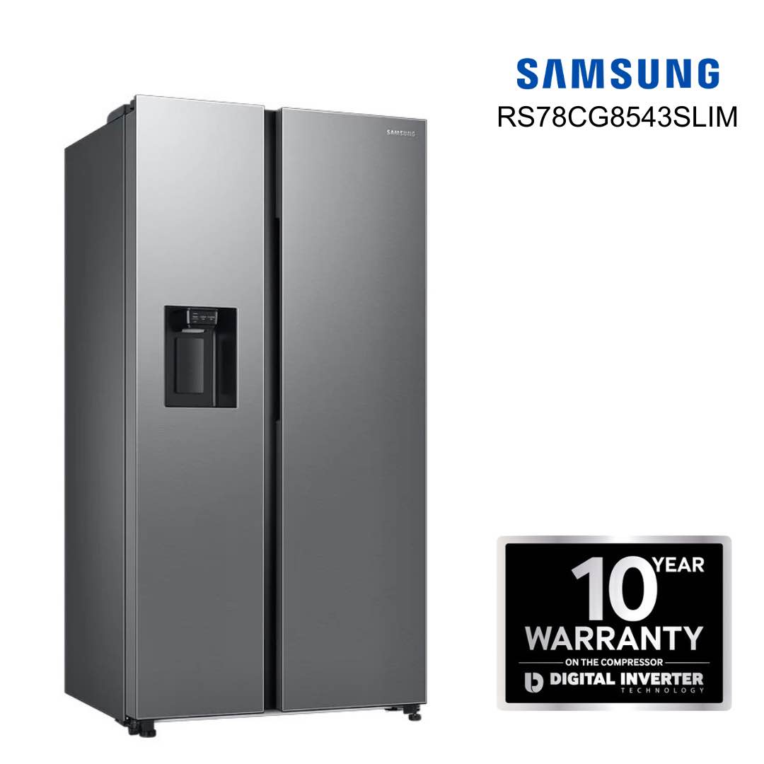 SAMSUNG RS78CC8543SL/IM 633 Litres SBS 5-1 Convertible DIT Twin Cooling Plus™ Refrigerator