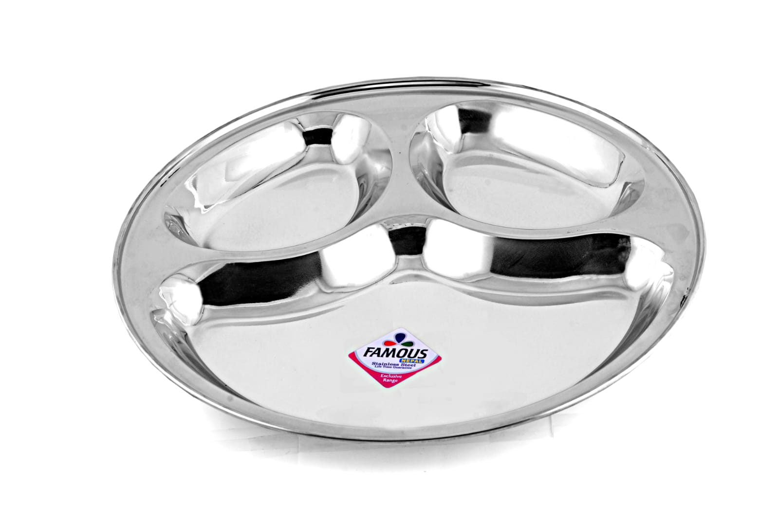 Famous Stainless Steel Baby/Snack Thal/Plate ( Small )