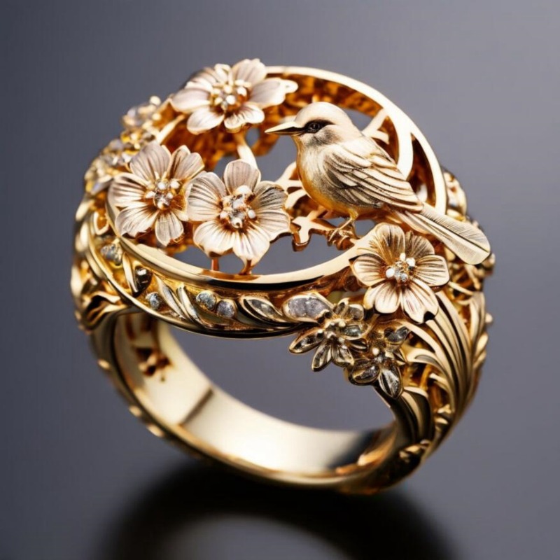 Vintage Flower Bird Motif Shape Special Beads Caps High Quality Diy Jewelry Making Earrings Accessories for Women Jewelry