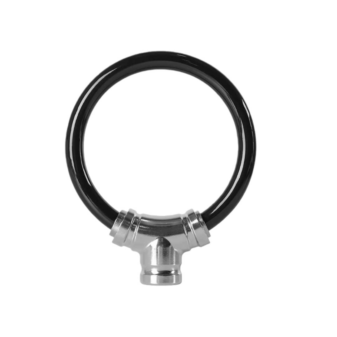 Bicycle Mini Password/Key Lock Portable Helmet Lock Durable Steel Wire Lock Mountain Bike Frame Lock Bicycle Accessories